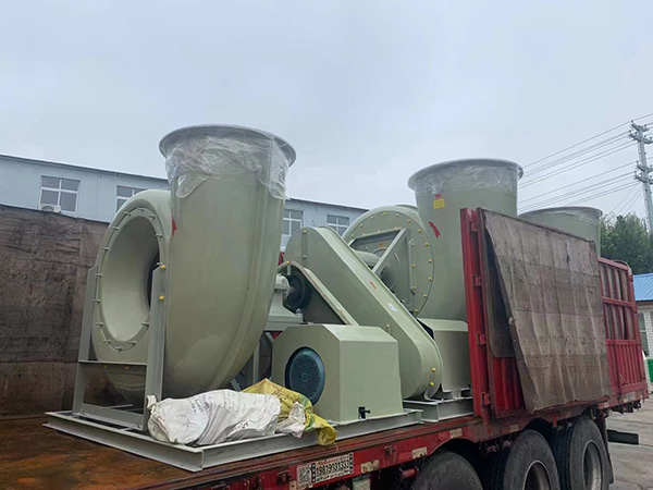 廢氣處理塔工程 廢氣塔 電機(jī)組
